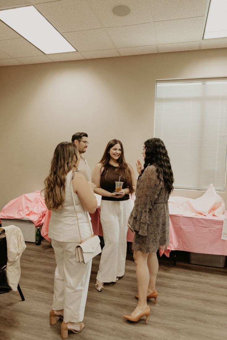 Candid moment at a NHORA community event