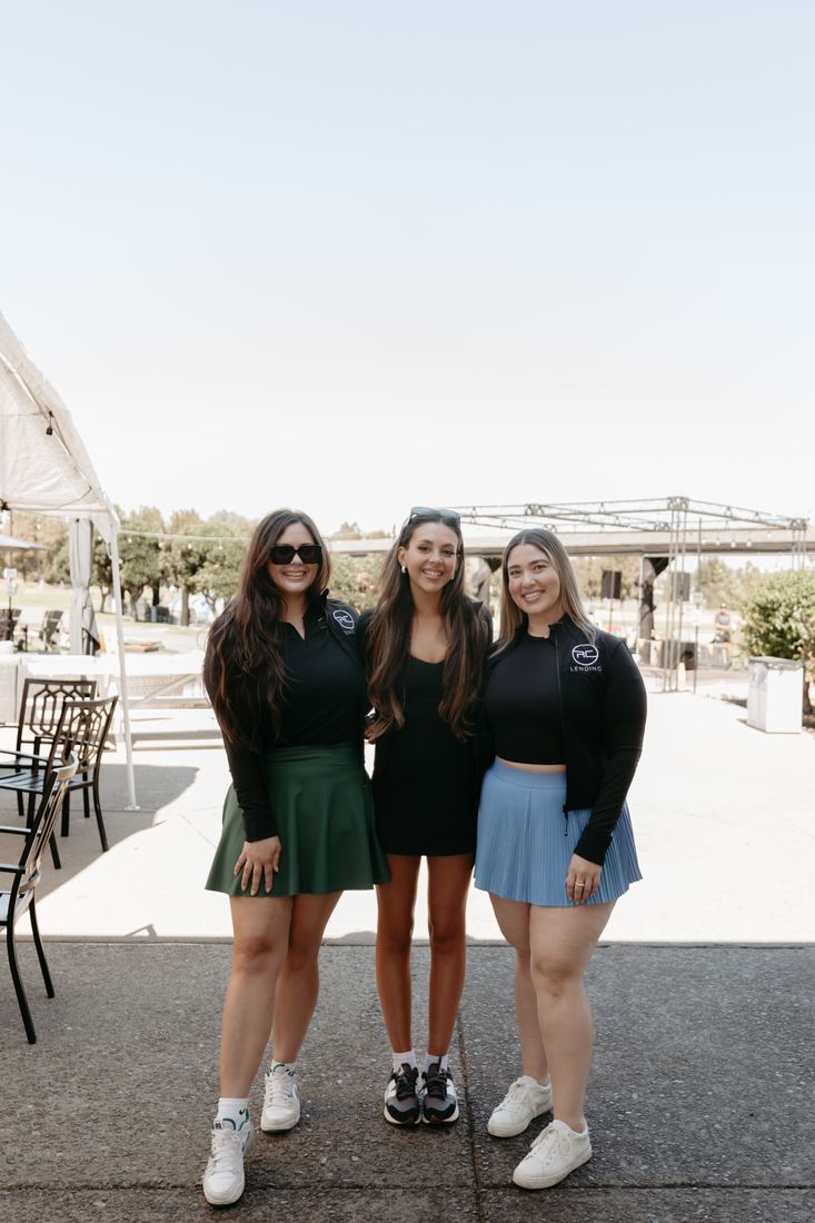 Friends celebrating a closing